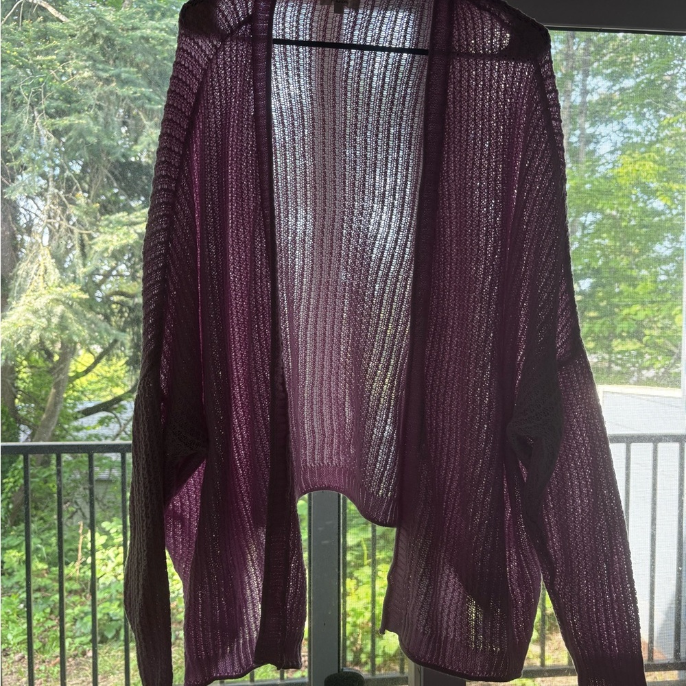 🥳 Maurices Pink Open-Knit Sweater